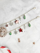One Of A Kind Holiday Charm Bracelets-Bracelets-Krush Kandy, Women's Online Fashion Boutique Located in Phoenix, Arizona (Scottsdale Area)