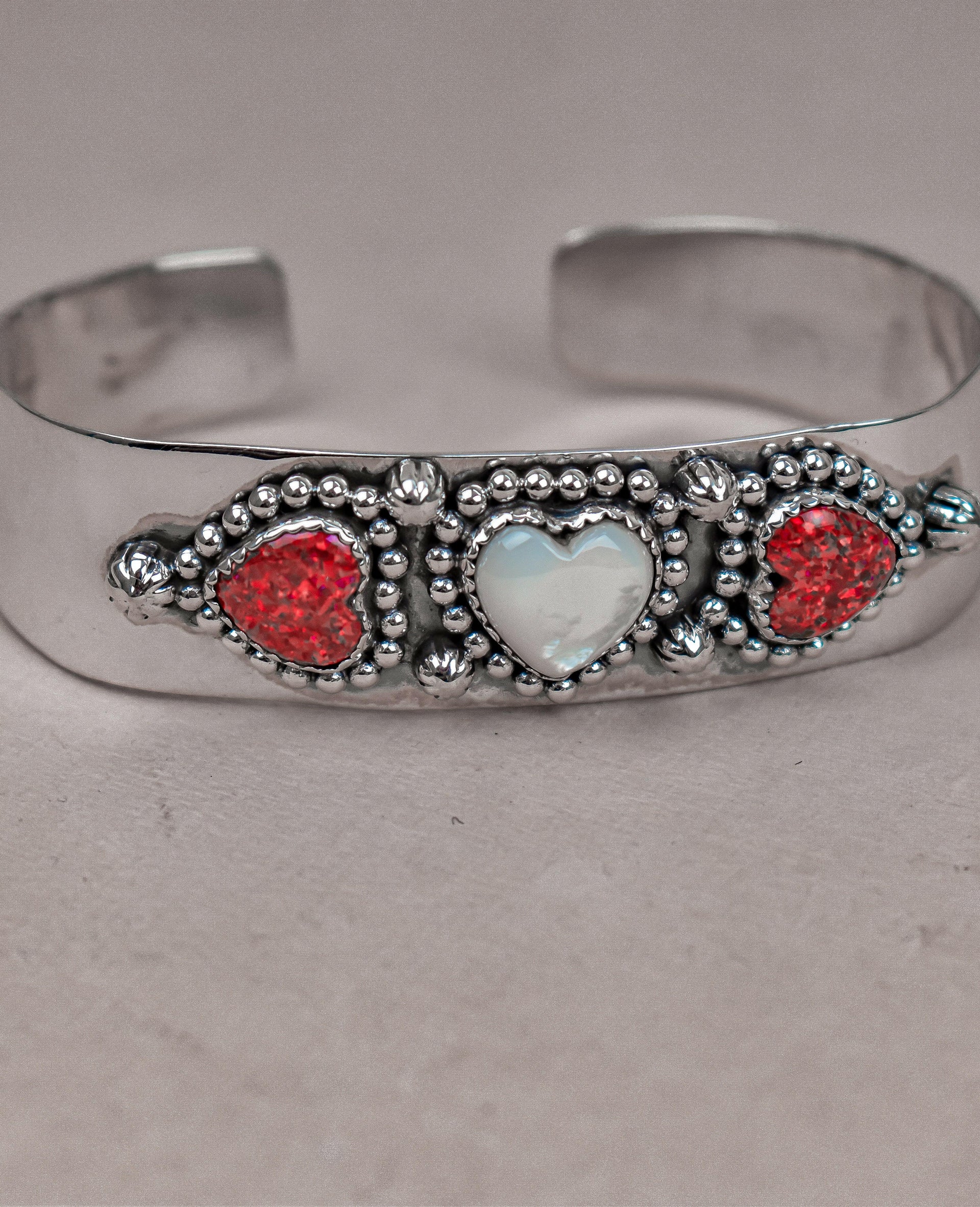 Heartfelt Trio Cuff Bracelet-Cuffs-Krush Kandy, Women's Online Fashion Boutique Located in Phoenix, Arizona (Scottsdale Area)