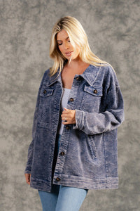 Lounge Act Vintage Corduroy Jacket-Jackets-Krush Kandy, Women's Online Fashion Boutique Located in Phoenix, Arizona (Scottsdale Area)