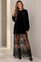 Elegant Black Velvet and Lace Lookbook.png