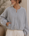 Everyday Luxe Bomber Jacket