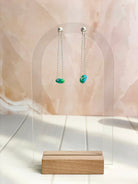 Dahlia Chain Drops Earrings-Earrings-Krush Kandy, Women's Online Fashion Boutique Located in Phoenix, Arizona (Scottsdale Area)