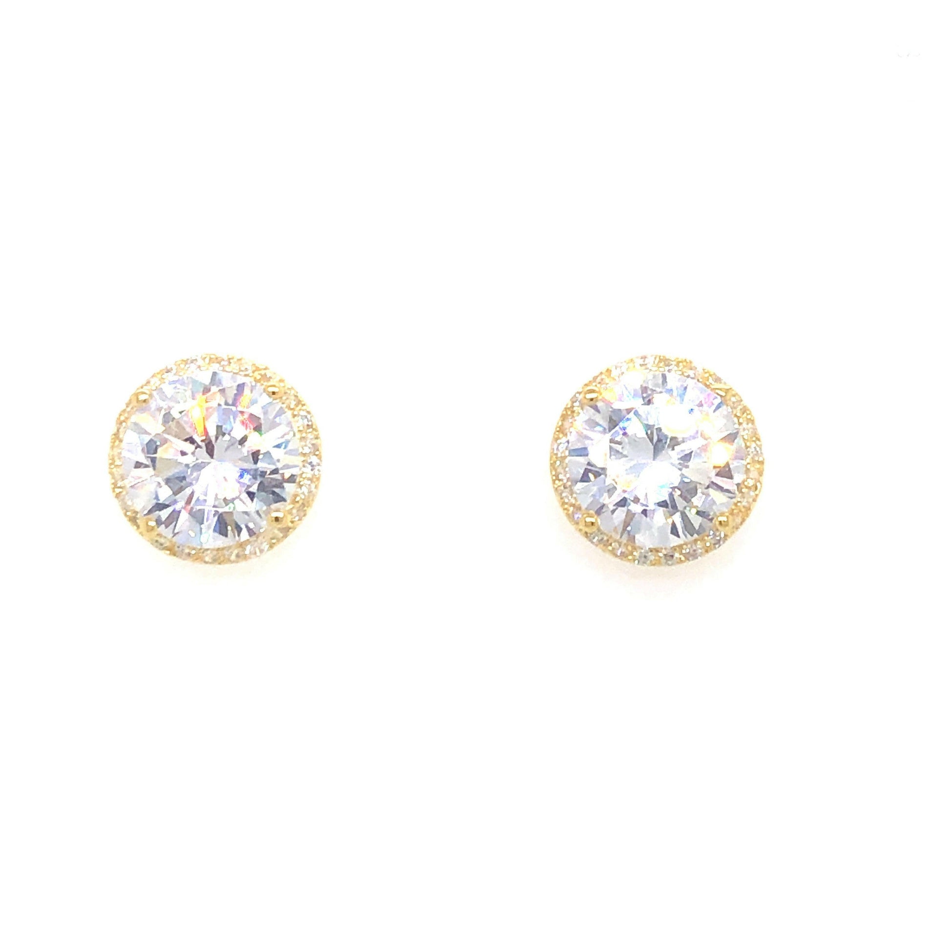 Big Circle Cut Stud Earrings-Earrings-Krush Kandy, Women's Online Fashion Boutique Located in Phoenix, Arizona (Scottsdale Area)