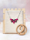 Desert Jasper Half Flower Necklace-Necklaces-Krush Kandy, Women's Online Fashion Boutique Located in Phoenix, Arizona (Scottsdale Area)