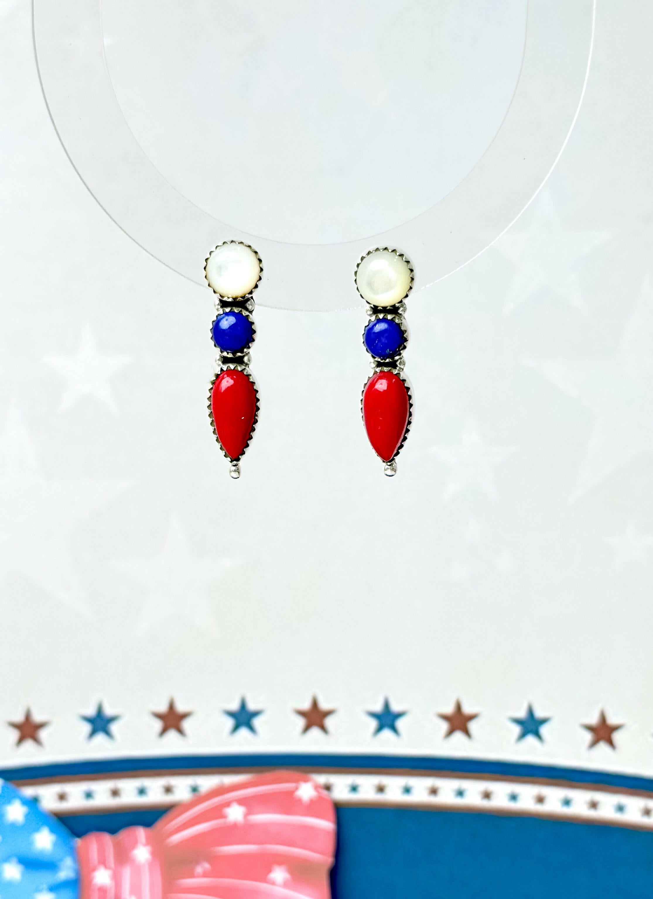 Red Rock Rocket Studs-Earrings-Krush Kandy, Women's Online Fashion Boutique Located in Phoenix, Arizona (Scottsdale Area)