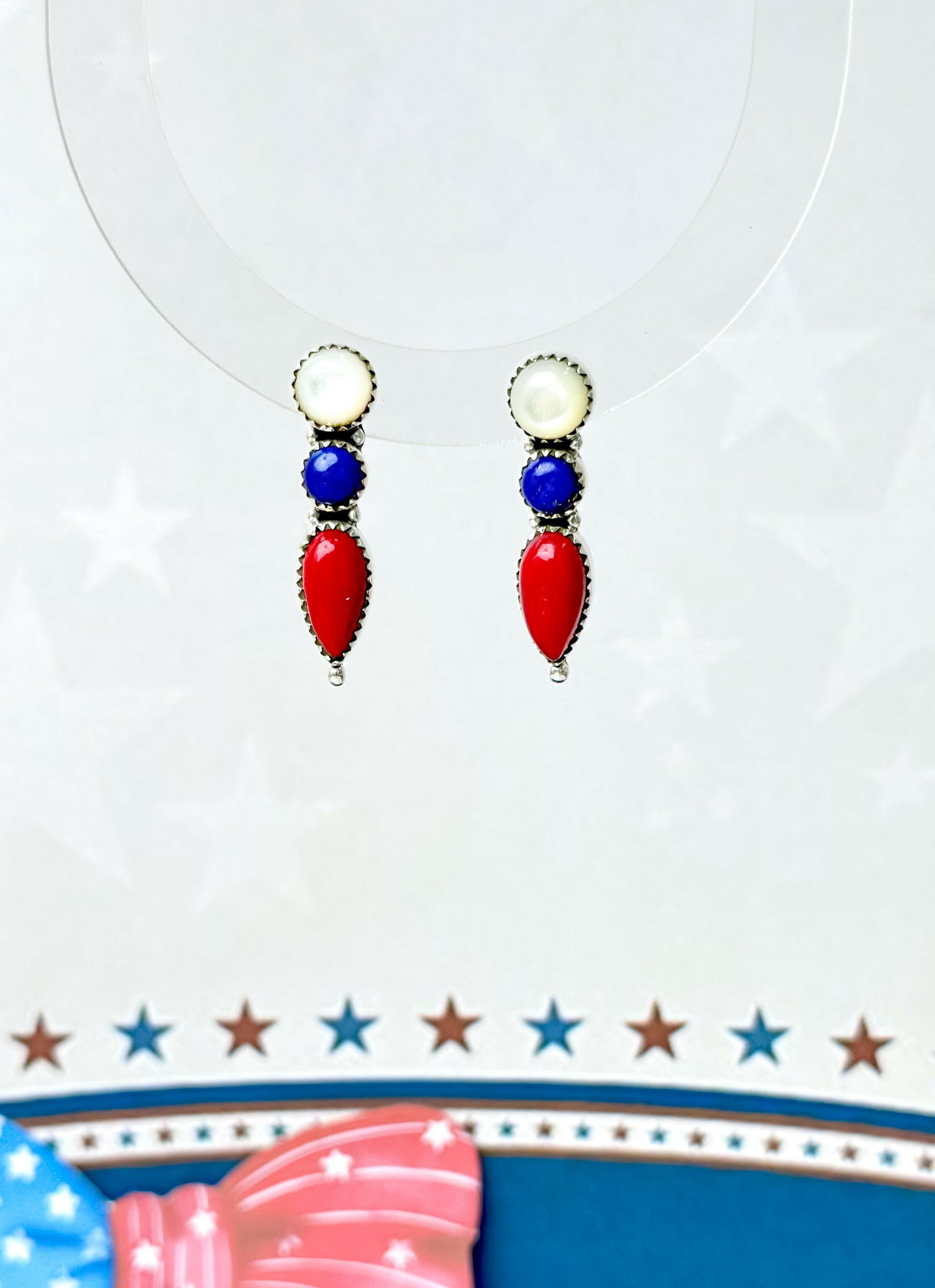 Red Rock Rocket Studs-Earrings-Krush Kandy, Women's Online Fashion Boutique Located in Phoenix, Arizona (Scottsdale Area)