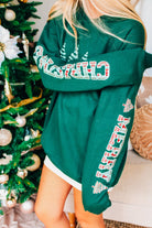 Merry Christmas Plaid Sweashirt-Krush Kandy, Women's Online Fashion Boutique Located in Phoenix, Arizona (Scottsdale Area)