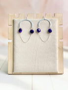 Dahlia Chain Hoop Earrings-Earrings-Krush Kandy, Women's Online Fashion Boutique Located in Phoenix, Arizona (Scottsdale Area)