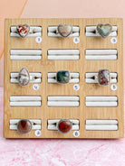 Mixed Stone Slab Rings-Rings-Krush Kandy, Women's Online Fashion Boutique Located in Phoenix, Arizona (Scottsdale Area)