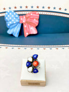 Sunset Sparkler Rings-Rings-Krush Kandy, Women's Online Fashion Boutique Located in Phoenix, Arizona (Scottsdale Area)