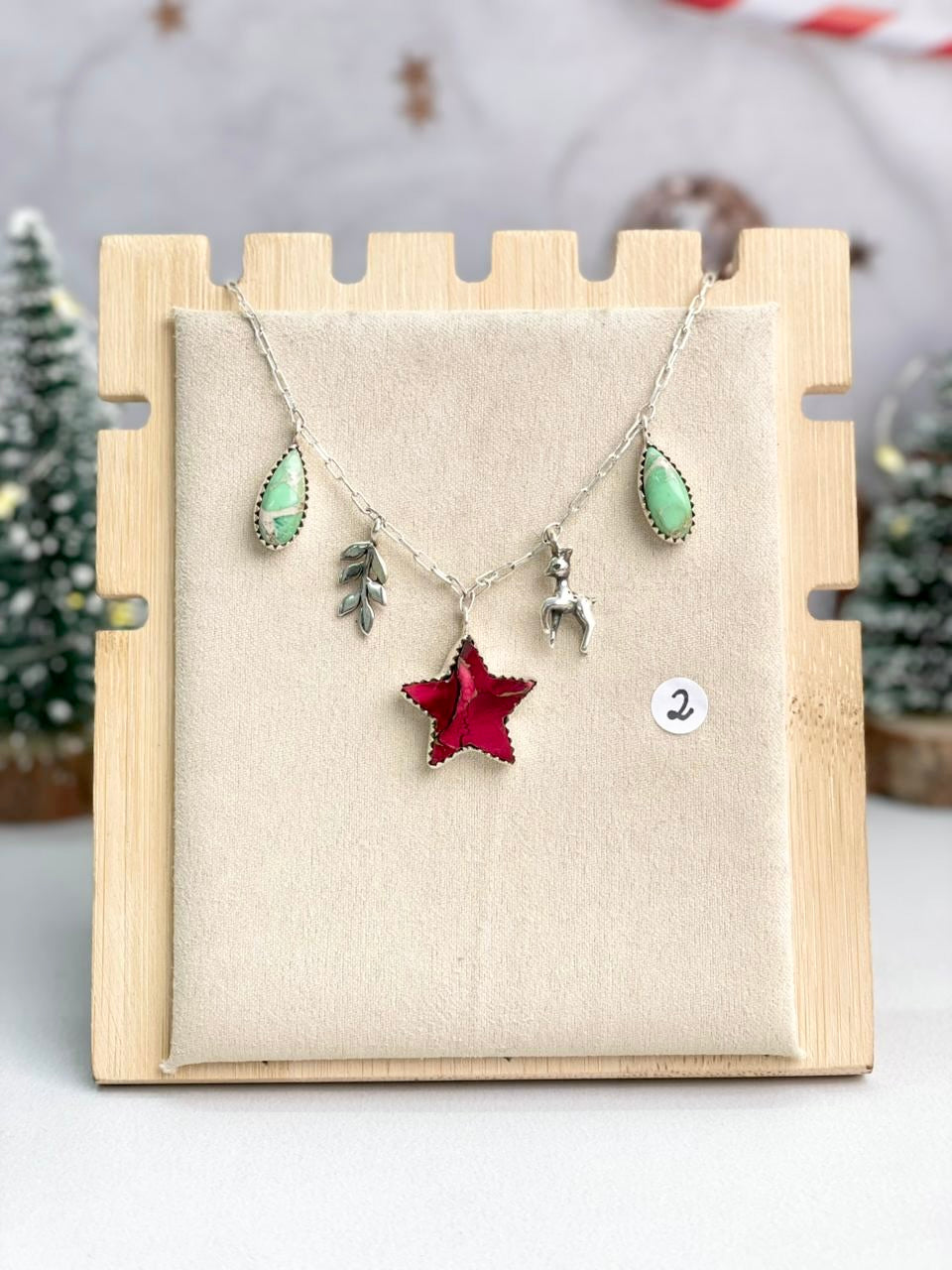 Holiday Charm Necklaces-Necklaces-Krush Kandy, Women's Online Fashion Boutique Located in Phoenix, Arizona (Scottsdale Area)