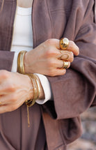 Stainless Steel Irregular Minimalist Band Ring-Jewelry-Krush Kandy, Women's Online Fashion Boutique Located in Phoenix, Arizona (Scottsdale Area)