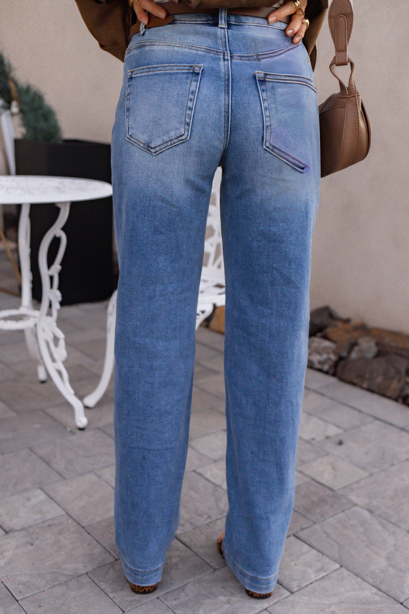 RISEN High Rise Wide Baggy Jeans-Jeans-Krush Kandy, Women's Online Fashion Boutique Located in Phoenix, Arizona (Scottsdale Area)