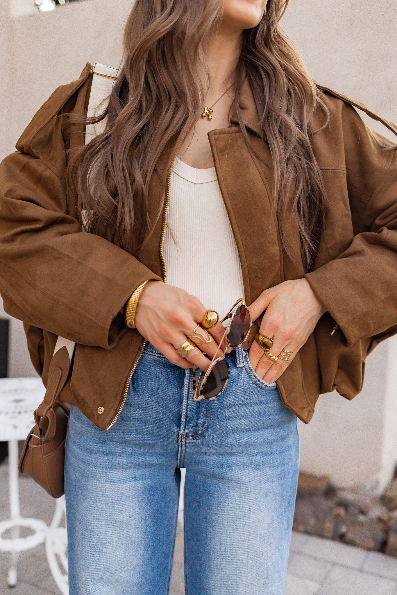 Stainless Steel Letter Minimalist Necklace-Jewelry-Krush Kandy, Women's Online Fashion Boutique Located in Phoenix, Arizona (Scottsdale Area)