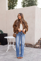 Simply Chic Luxe Suede Jacket-Jackets-Krush Kandy, Women's Online Fashion Boutique Located in Phoenix, Arizona (Scottsdale Area)
