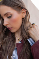 Stainless Steel Trend Heart Earrings-Jewelry-Krush Kandy, Women's Online Fashion Boutique Located in Phoenix, Arizona (Scottsdale Area)