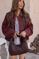 Simply Chic Luxe Suede Jacket-Jackets-Krush Kandy, Women's Online Fashion Boutique Located in Phoenix, Arizona (Scottsdale Area)