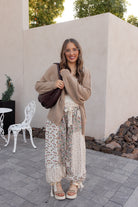 POL Boho Patchwork Crochet Wide-Leg Pants-Pants-Krush Kandy, Women's Online Fashion Boutique Located in Phoenix, Arizona (Scottsdale Area)