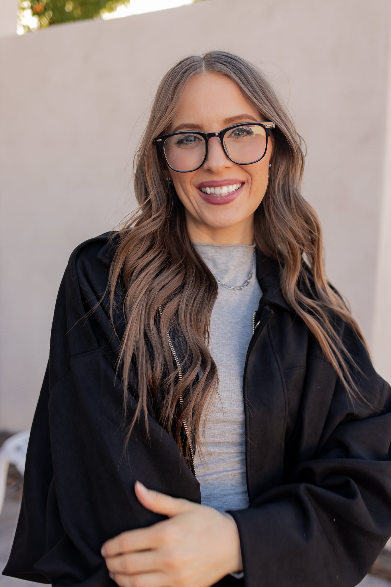 Simply Chic Luxe Suede Jacket-Jackets-Krush Kandy, Women's Online Fashion Boutique Located in Phoenix, Arizona (Scottsdale Area)