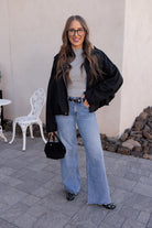 Simply Chic Luxe Suede Jacket-Jackets-Krush Kandy, Women's Online Fashion Boutique Located in Phoenix, Arizona (Scottsdale Area)