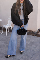 Simply Chic Luxe Suede Jacket-Jackets-Krush Kandy, Women's Online Fashion Boutique Located in Phoenix, Arizona (Scottsdale Area)