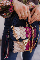 Violet Whispers Handmade Crochet Purse-handbags-Krush Kandy, Women's Online Fashion Boutique Located in Phoenix, Arizona (Scottsdale Area)