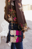 Violet Whispers Handmade Crochet Purse-handbags-Krush Kandy, Women's Online Fashion Boutique Located in Phoenix, Arizona (Scottsdale Area)