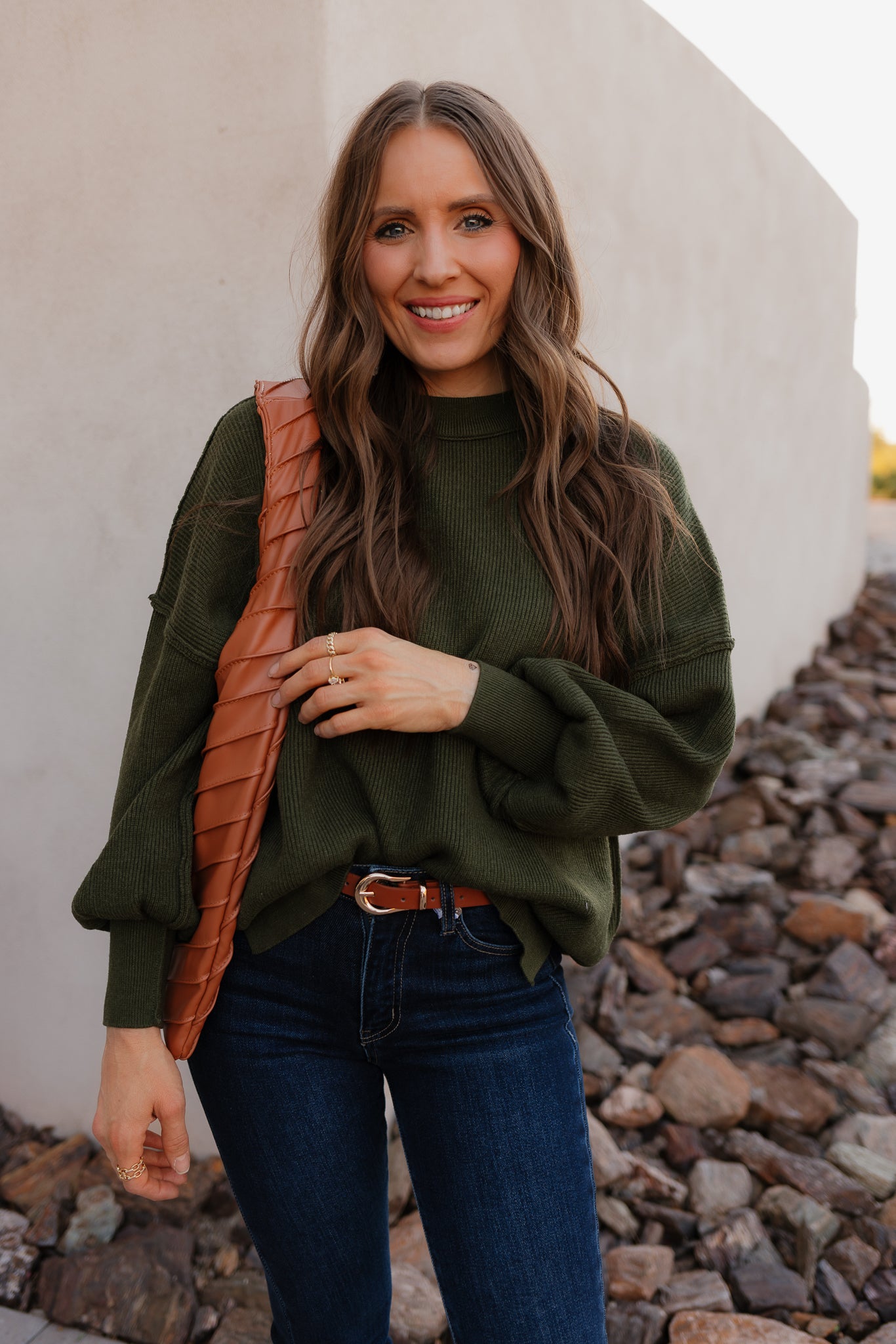 Luxe Viscose Cozy Comfort Side Slit Sweater-Sweaters-Krush Kandy, Women's Online Fashion Boutique Located in Phoenix, Arizona (Scottsdale Area)