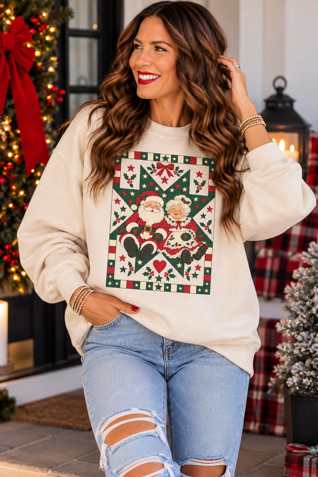 Festive Porch Smile with Santa Sweatshirt-1.png