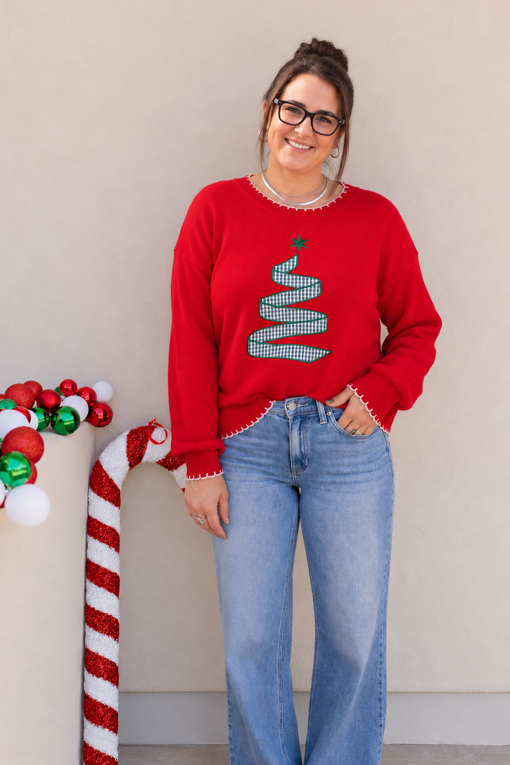 Festive Red Sweater Portrait.png
