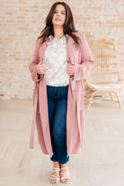 First Day Of Spring Jacket in Dusty Mauve-Jackets-Krush Kandy, Women's Online Fashion Boutique Located in Phoenix, Arizona (Scottsdale Area)