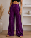 Glam it Up Sequin Wide Leg Pants