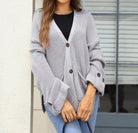 Everyday Basic Button Cardigan-Tops-Krush Kandy, Women's Online Fashion Boutique Located in Phoenix, Arizona (Scottsdale Area)