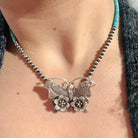 Bethany's Butterfly Sterling Silver Desert Pearl Necklaces-Pearl Necklaces-Krush Kandy, Women's Online Fashion Boutique Located in Phoenix, Arizona (Scottsdale Area)