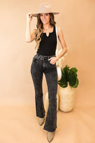 KanCan Midnight Luxe Flare Jean-Jeans-Krush Kandy, Women's Online Fashion Boutique Located in Phoenix, Arizona (Scottsdale Area)