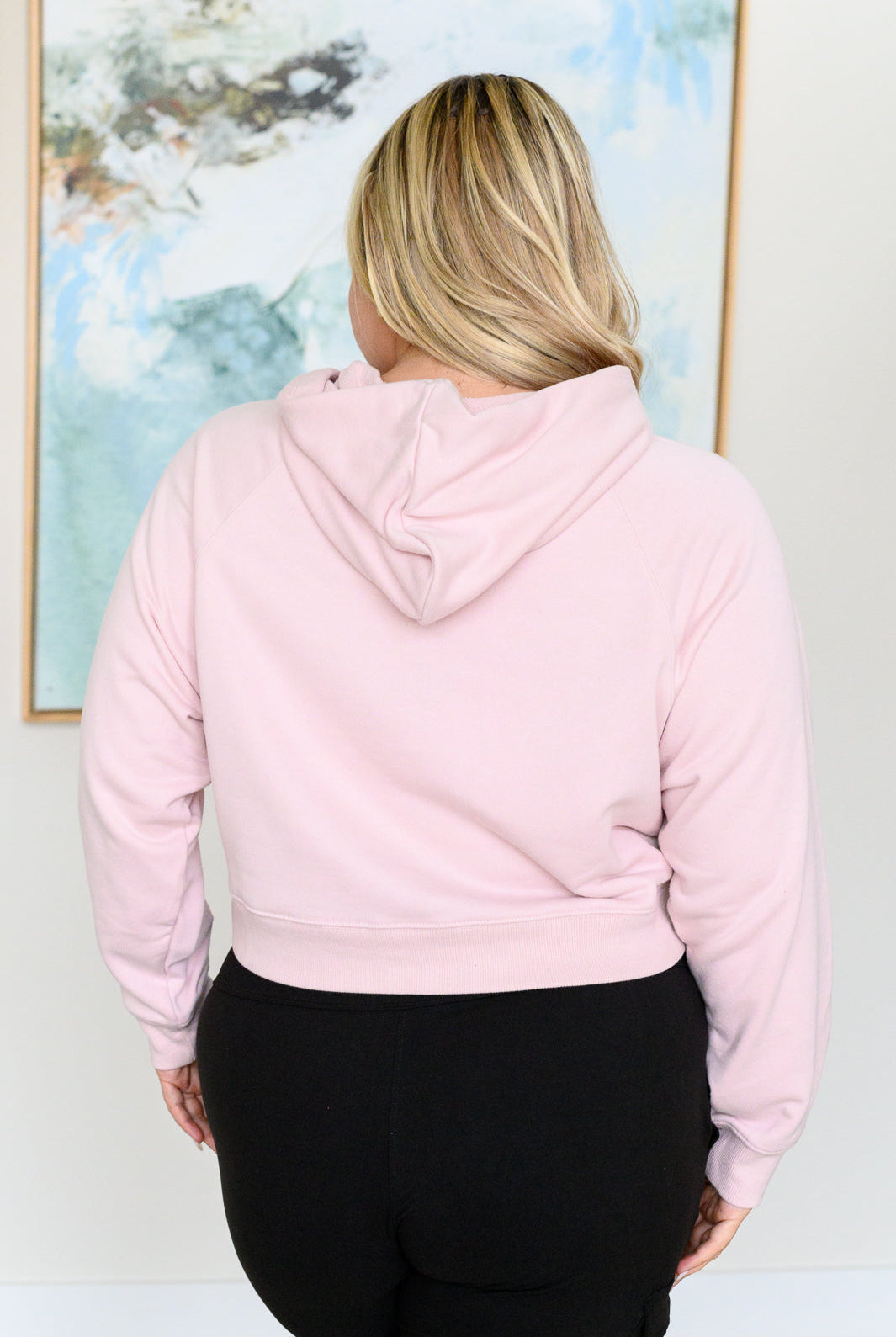 Had Me in the First Half Pullover Hoodie in Baby Pink-Pullovers-Krush Kandy, Women's Online Fashion Boutique Located in Phoenix, Arizona (Scottsdale Area)