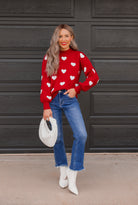 Heartfelt Bliss Sweater | S-XL-Sweaters-Krush Kandy, Women's Online Fashion Boutique Located in Phoenix, Arizona (Scottsdale Area)