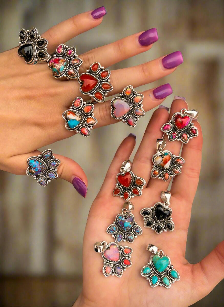 Arlo's Dog Paw Pendant-Krush Kandy, Women's Online Fashion Boutique Located in Phoenix, Arizona (Scottsdale Area)