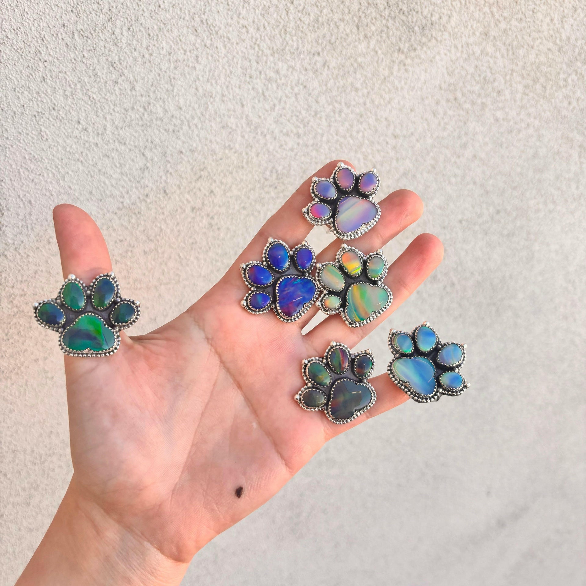 True Dog Paw Ring | Krush Original-Cluster Rings-Krush Kandy, Women's Online Fashion Boutique Located in Phoenix, Arizona (Scottsdale Area)