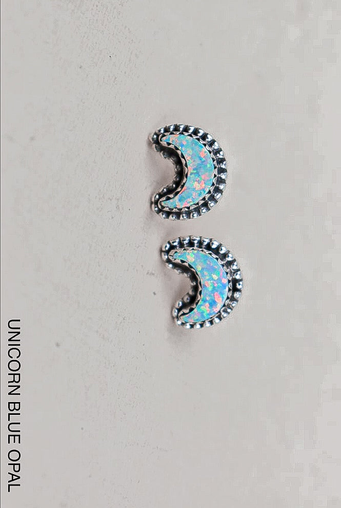 Dainty Crescent Moon Beam Earrings-Earrings-Krush Kandy, Women's Online Fashion Boutique Located in Phoenix, Arizona (Scottsdale Area)