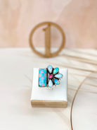 Mystical Checkered Rings-Rings-Krush Kandy, Women's Online Fashion Boutique Located in Phoenix, Arizona (Scottsdale Area)