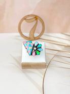 Mystical Checkered Rings-Rings-Krush Kandy, Women's Online Fashion Boutique Located in Phoenix, Arizona (Scottsdale Area)