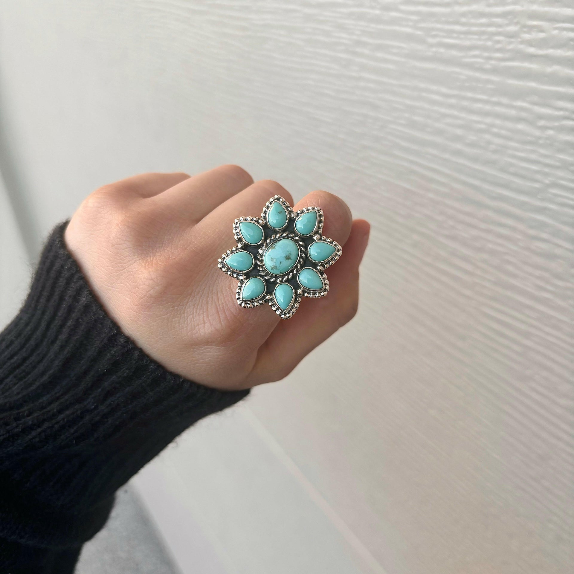 Sunflower Fields Stone Rings | Krush Exclusive-Cluster Rings-Krush Kandy, Women's Online Fashion Boutique Located in Phoenix, Arizona (Scottsdale Area)