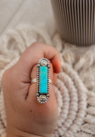 Long Bar Concho Studded Ring-Rings-Krush Kandy, Women's Online Fashion Boutique Located in Phoenix, Arizona (Scottsdale Area)