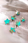 Star Trio Stone Drop Earrings-Drop Earrings-Krush Kandy, Women's Online Fashion Boutique Located in Phoenix, Arizona (Scottsdale Area)