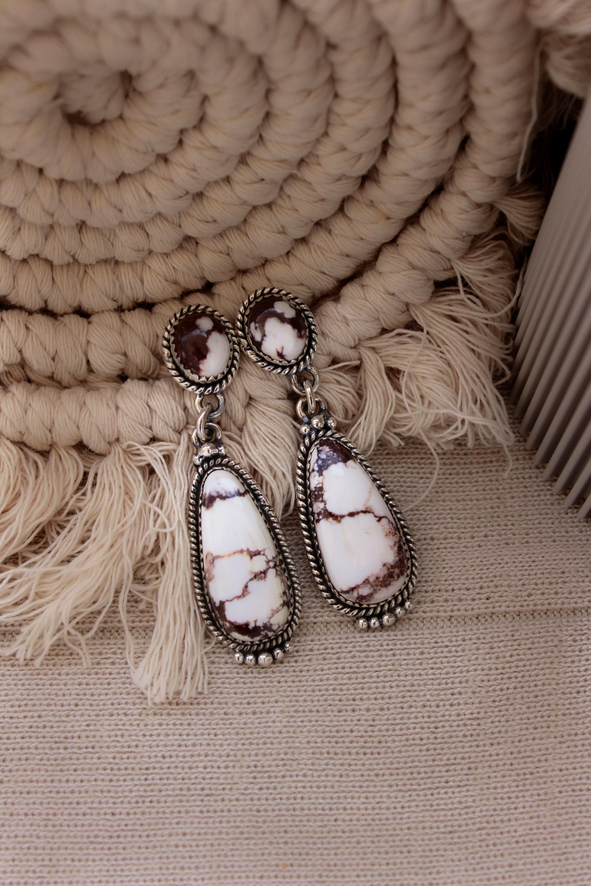 Stone Drop Earrings | Krush Exclusive-Drop Earrings-Krush Kandy, Women's Online Fashion Boutique Located in Phoenix, Arizona (Scottsdale Area)