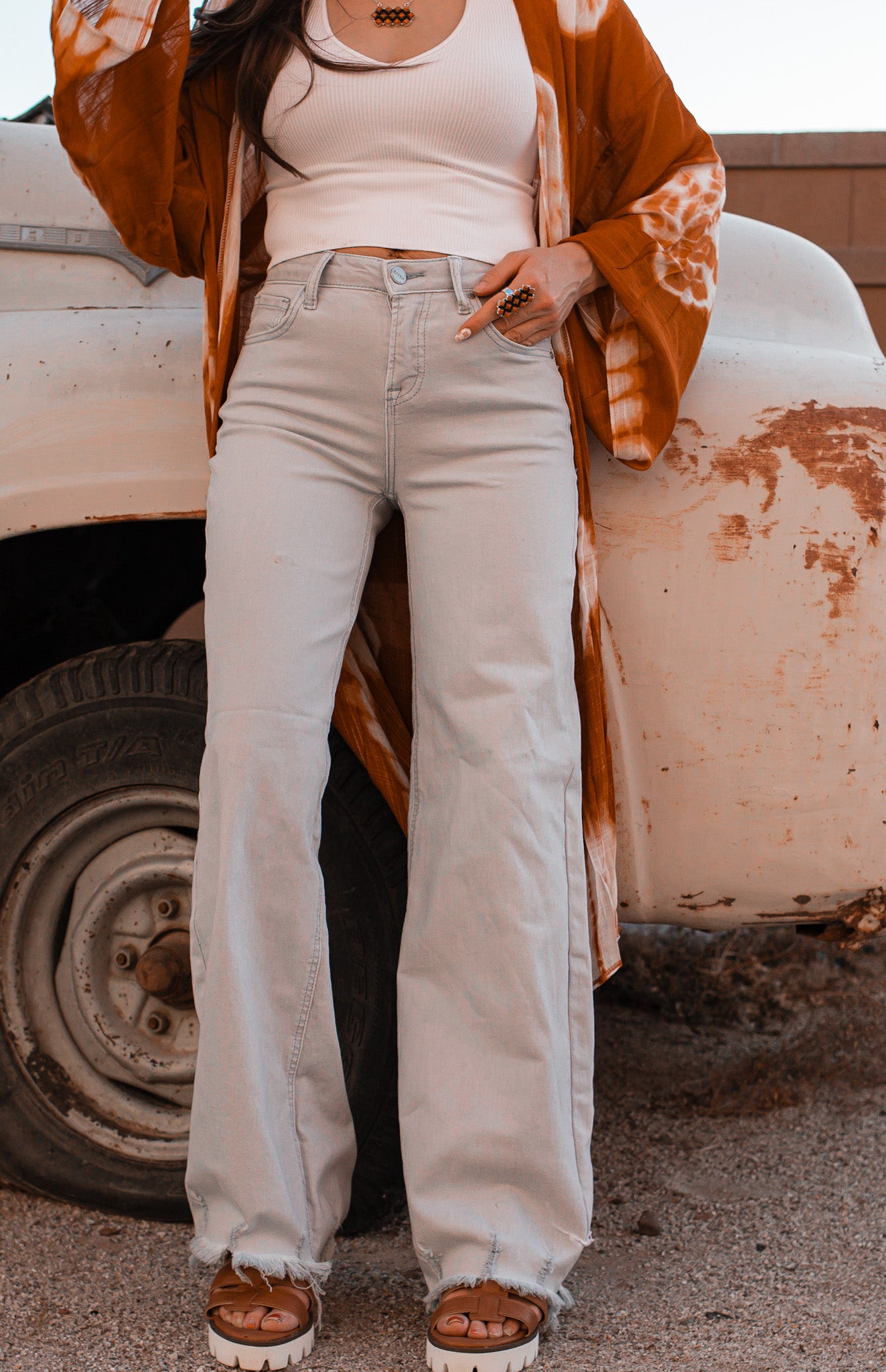 Risen High Rise Wide Jeans | S-3X-Jeans-Krush Kandy, Women's Online Fashion Boutique Located in Phoenix, Arizona (Scottsdale Area)