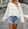 Your Go To Luxe Everyday Sweater | S-XL multiple colors-Sweaters-Krush Kandy, Women's Online Fashion Boutique Located in Phoenix, Arizona (Scottsdale Area)