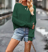 Your Go To Luxe Everyday Sweater | S-XL multiple colors-Sweaters-Krush Kandy, Women's Online Fashion Boutique Located in Phoenix, Arizona (Scottsdale Area)