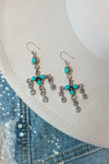 Twisted Rope Chandelier Stone Earrings-Drop Earrings-Krush Kandy, Women's Online Fashion Boutique Located in Phoenix, Arizona (Scottsdale Area)